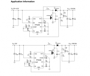 3.0V～4.2V鋰電池陞壓12V2A，F(xiàn)P5208
