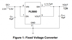 5V/3.3V降壓IC，700MA輸出，短路保護(hù)PL5900