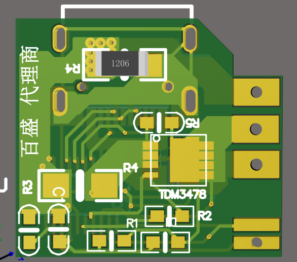 FP6606AC小闆反麵 CPC20 FP6606C,F(xiàn)P6606AC小闆PCB文件下載